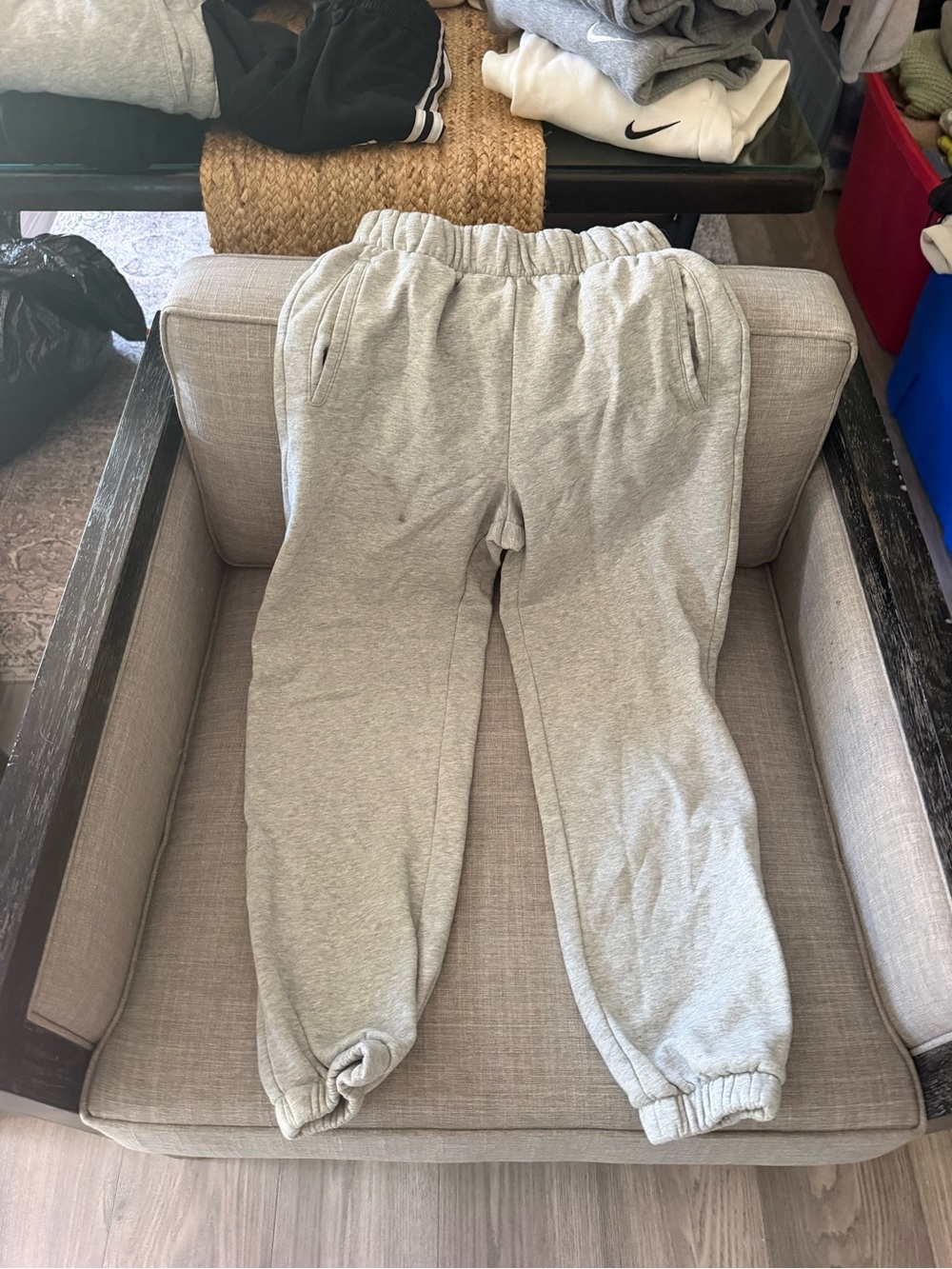 GAP Light Gray Kids Sweatpants with Elastic Waist